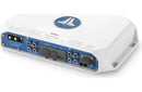 JL Audio MV400/4i MVi Series Marine 4-Channel Amplifier With Digital Signal Processing - 75 Watts Rms X 4