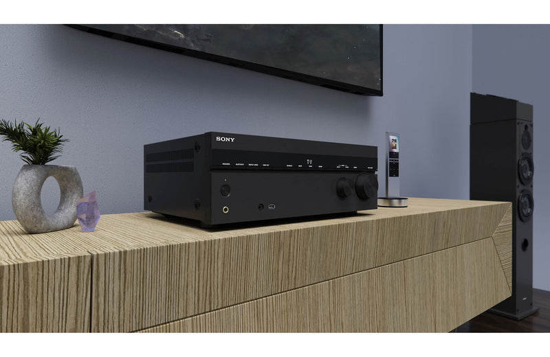 Sony STR-AN1000 7.2-channel home theatre receiver with Dolby Atmos®, Bluetooth®, Apple AirPlay® 2, and Chromecast built-in