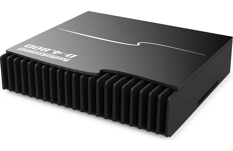 AudioControl D-4.800 D Series 4-channel car amplifier with digital signal processing — 125 watts x 4