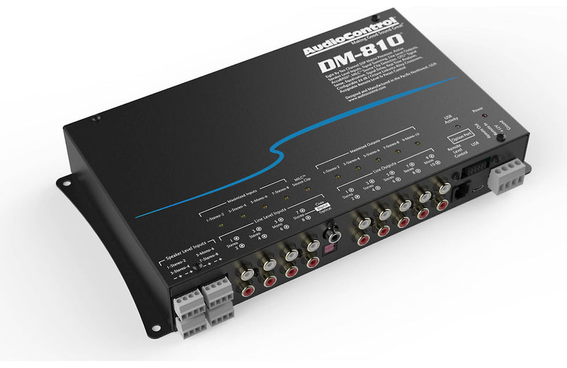 AudioControl DM-810 Digital Signal Processor DSP with 8 inputs and 10 outputs