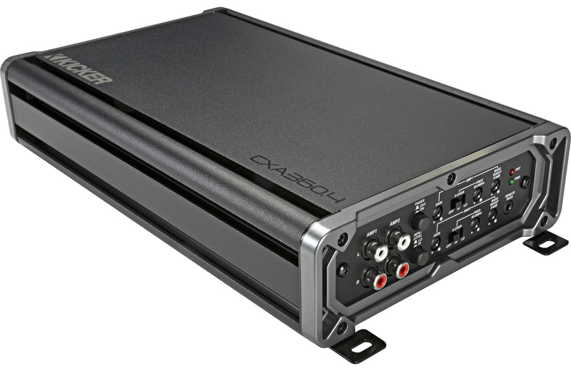 Kicker 46CXA360.4 CX Series 4-channel car amplifier — 65 watts RMS x 4