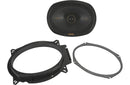 Kicker 47KSC6904 KSC690 6x9-Inch (160x230mm) Coaxial Speakers w/ 1-Inch (25mm) tweeters, 4-Ohm