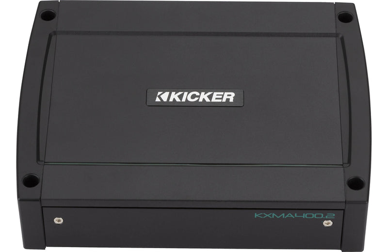 Kicker 48KXMA400.2 2-channel marine amplifier — 400 watts