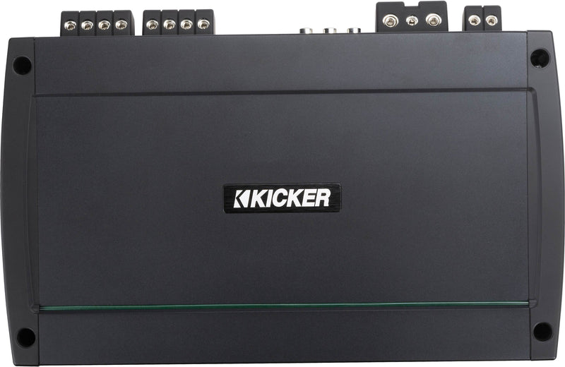 Kicker 48KXMA900.5 KXMA Series 5-channel marine amplifier — 75 watts RMS x 4 at 4 ohms + 400 watts RMS x 1 at 2 ohms