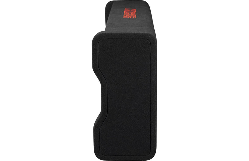 Kicker 49DL7TDF122 2400W Sealed downward-firing enclosure with two L7T 12" shallow-mount square subwoofers