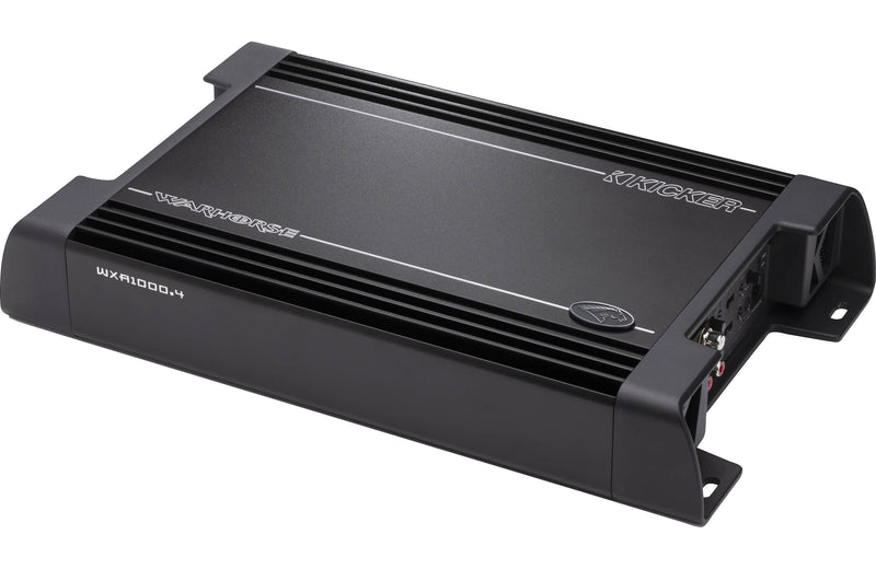 Kicker 49WXA1000.4 Warhorse 4-channel car amplifier — 250 watts RMS x 4