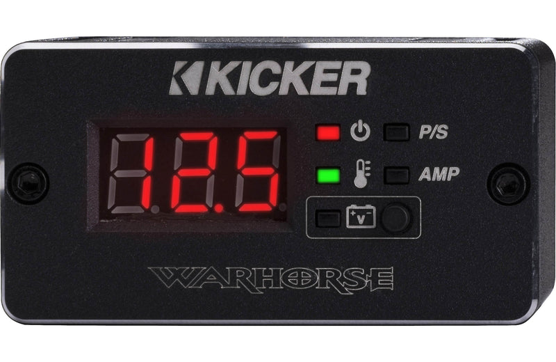 Kicker 49WXA1000.4 Warhorse 4-channel car amplifier — 250 watts RMS x 4