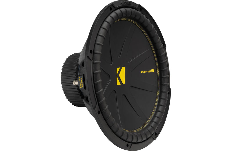 Kicker CompC 50CWCD154 CompC™ 15" subwoofer with dual 4-ohm voice coils