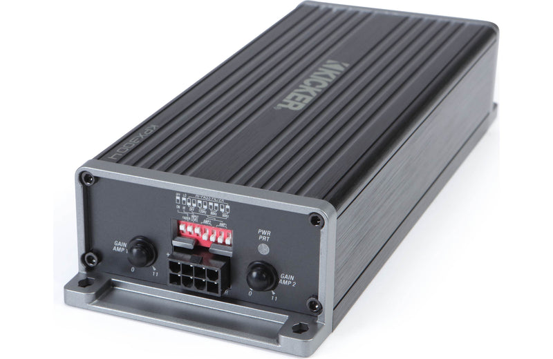 Kicker 51KPX300.4 Compact all-weather 4-channel amplifier — 75 watts RMS x 4