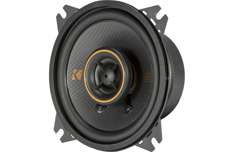 Kicker KSC404 4-Inch (100mm) Coaxial Speakers w/.5-Inch (13mm) tweeters, 4-Ohm