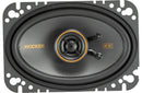 Haut-parleurs coaxiaux Kicker KSC460 4x6 pouces (100x160 mm) avec tweeters de 0,5 pouce (13 mm), 4 ohms 