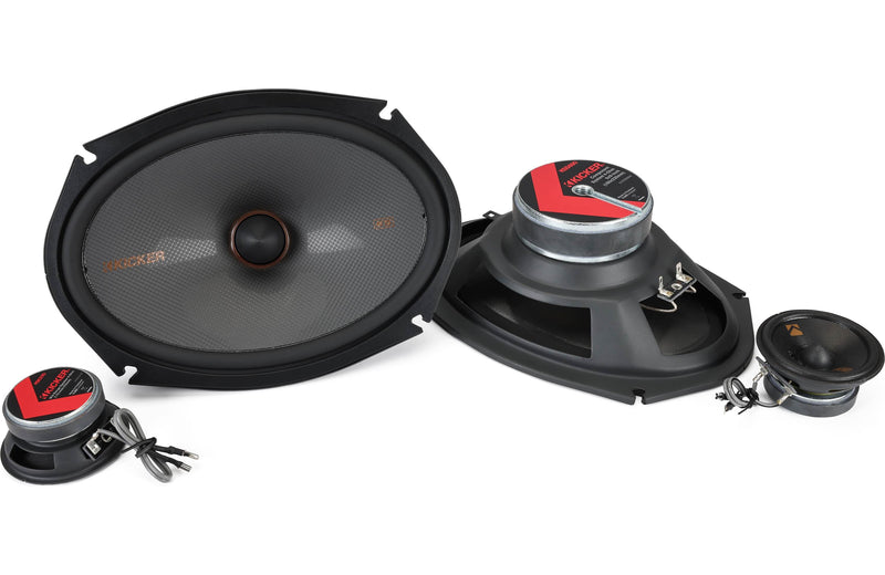 Kicker KSS269 KS Series 6"x9" 2-way component speaker system