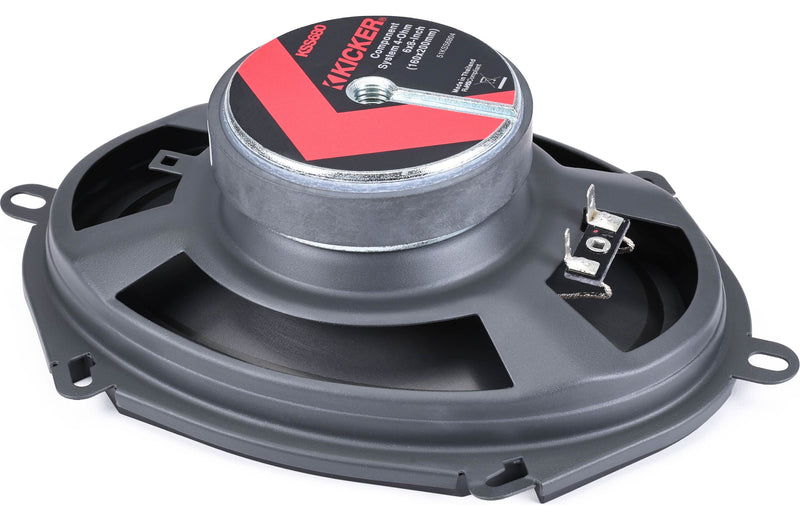 Kicker KSS680 KS Series 6"x8" 2-way component speaker system