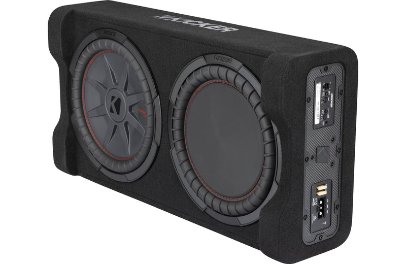 Kicker 51PTRTP12 12-inch (30cm) 1000 Watts Powered Down Firing Loaded Enclosure 2-Ohm