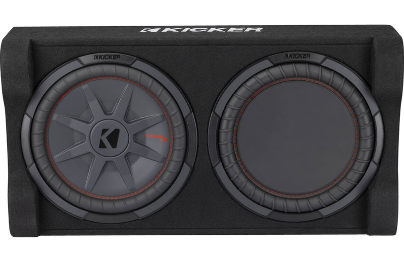 Kicker 51PTRTP12 12-inch (30cm) 1000 Watts Powered Down Firing Loaded Enclosure 2-Ohm