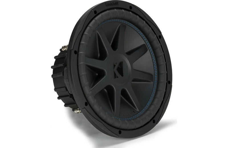 Kicker 50CVX124 CompVX Series 12" subwoofer with dual 4-ohm voice coils 750w RMS
