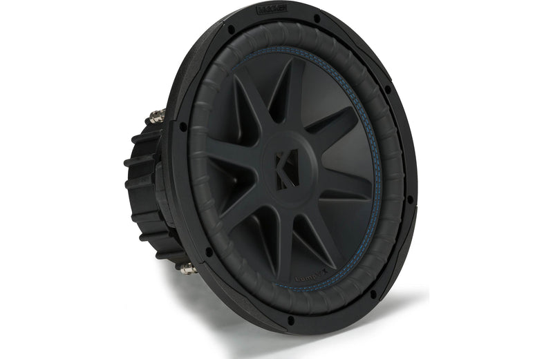 Kicker 50CVX122 CompVX Series 12" subwoofer with dual 2-ohm voice coils 750w RMS