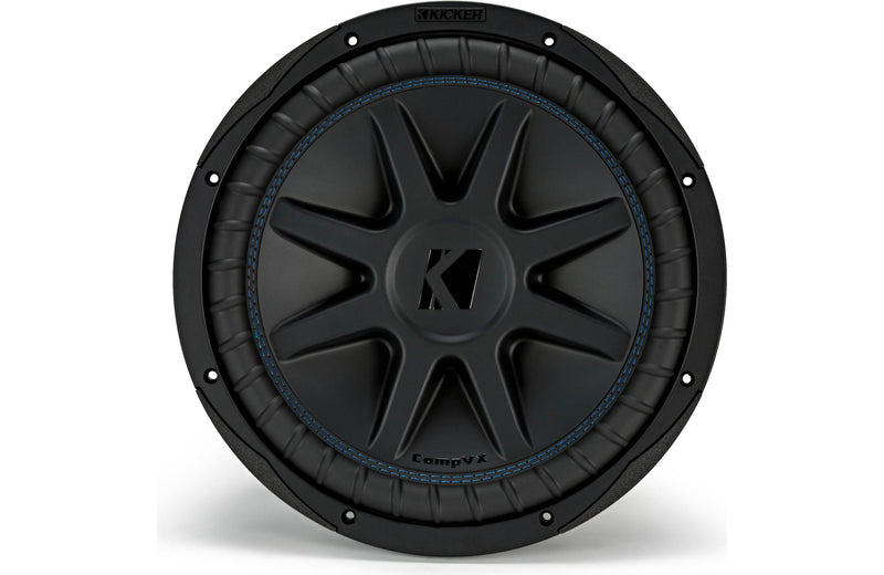 Kicker 50CVX124 CompVX Series 12" subwoofer with dual 4-ohm voice coils 750w RMS