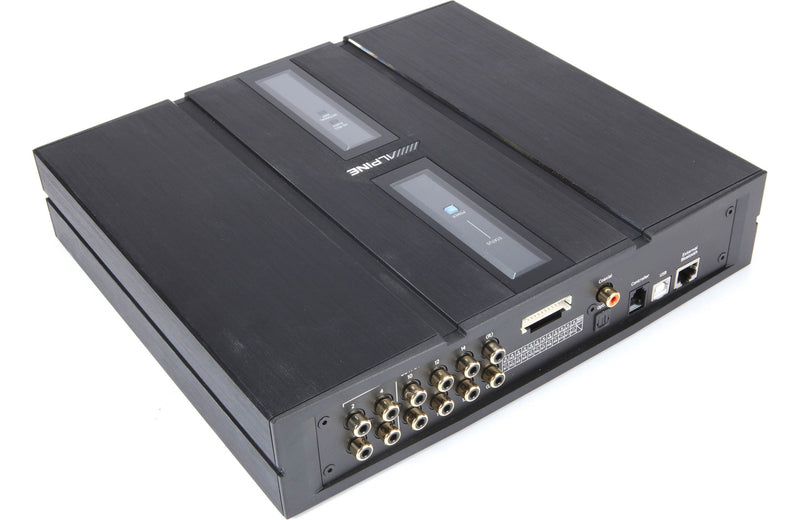 Alpine HDP-D90 Status Series 12-channel car amplifier with digital signal processing — 50 watts RMS x 8 + 80 watts RMS x 4