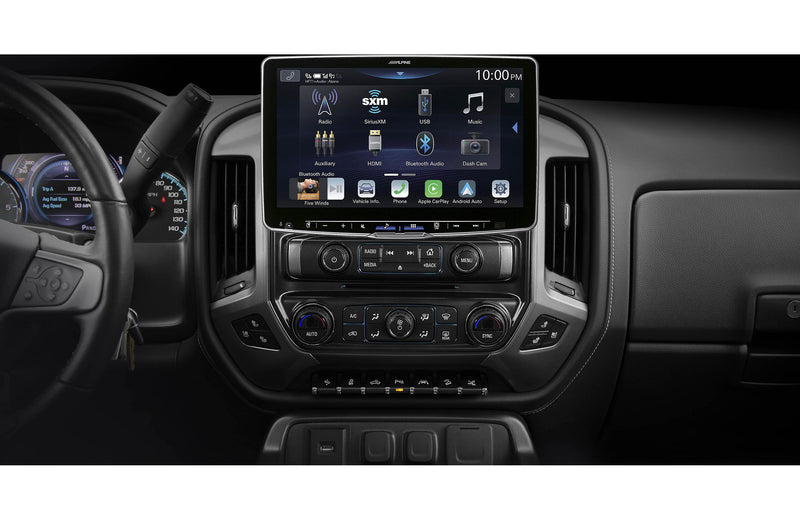 Alpine Halo11 iLX-F511 Digital multimedia receiver — an 11" touchscreen that fits in a DIN dash opening (does not play discs)