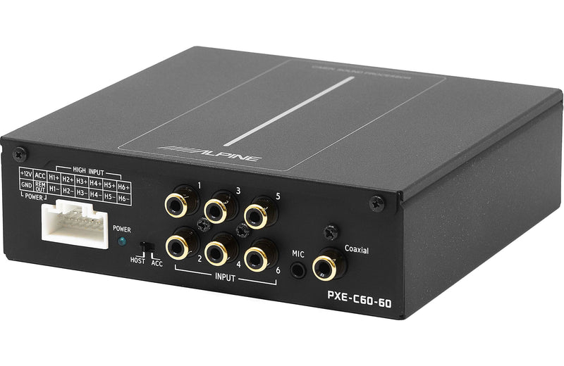 Alpine PXE-C60-60 OPTIM™6 six-channel digital signal processor with automatic sound tuning