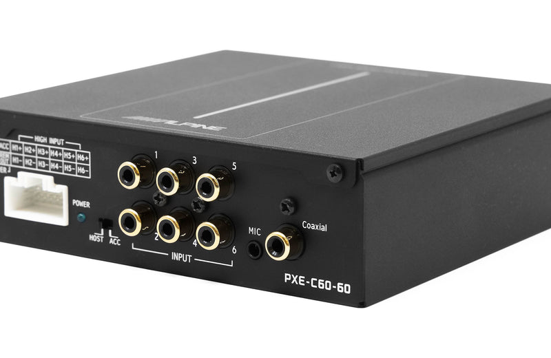 Alpine PXE-C60-60 OPTIM™6 six-channel digital signal processor with automatic sound tuning