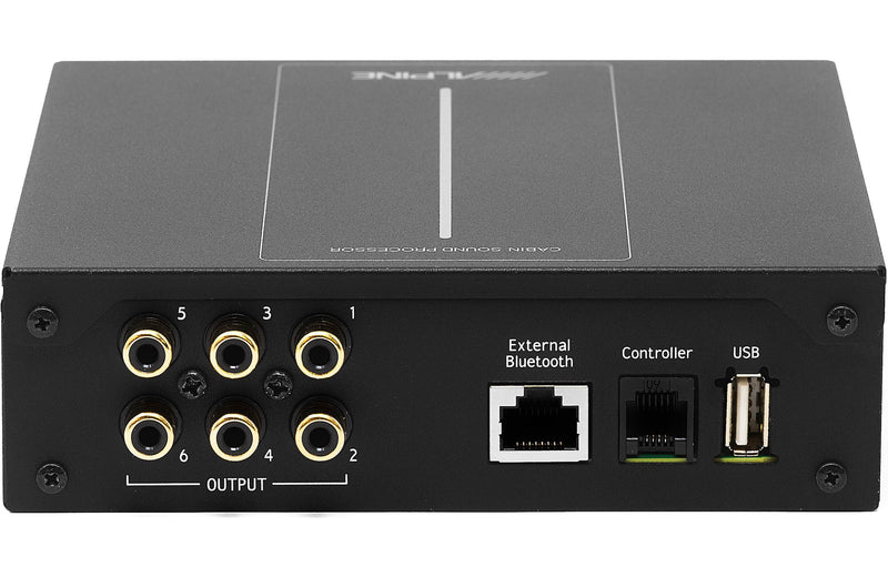 Alpine PXE-C60-60 OPTIM™6 six-channel digital signal processor with automatic sound tuning