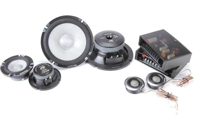 Alpine R2-S653 Next-Generation R-Series Pro 6-1/2" 3-way component speaker system