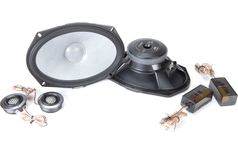 Alpine R2-S69C Next-Generation R-Series 6"x9" 2-way component speaker system