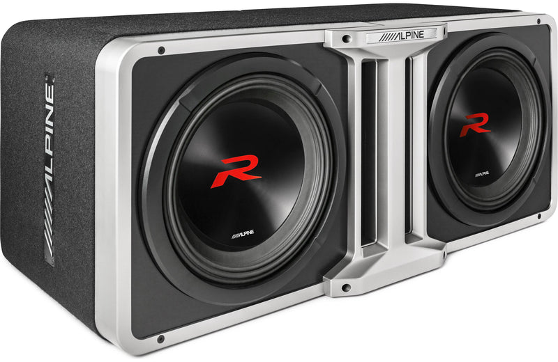 Alpine R2-SB10V Halo Series 10" linkable ported subwoofer enclosure