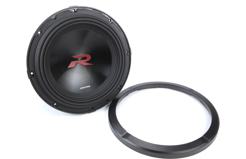 Alpine R2-W10D4 R Series 10" subwoofer with dual 4-ohm voice coils