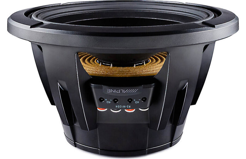 Subwoofer Alpine R2-W12D4 série R 12" avec double bobine acoustique de 4 ohms 