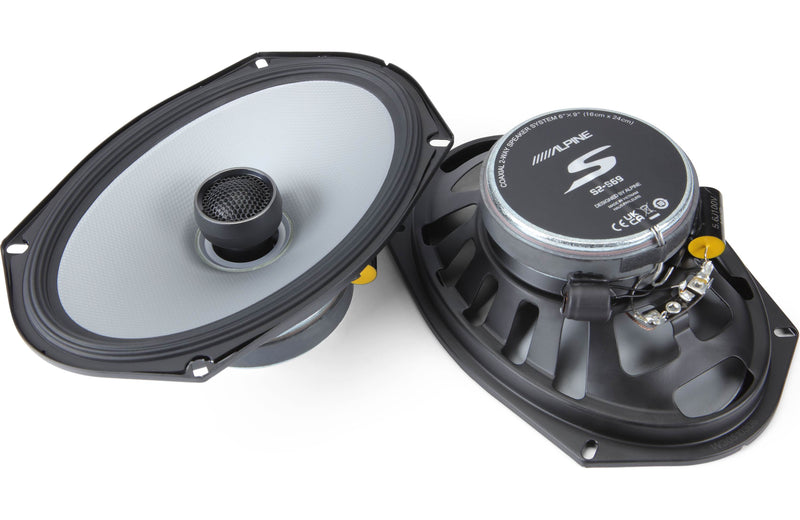 Alpine S2-S69 Next-Generation S-Series 6"x9" 2-way car speakers