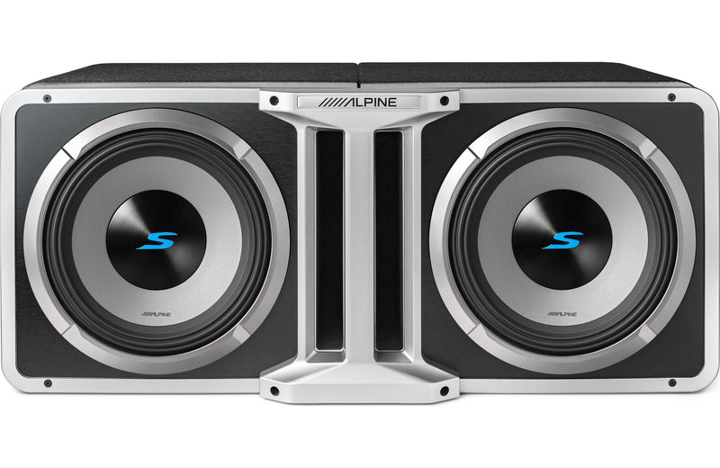 Caisson de basses à évents connectables Alpine S2-SB10V Halo Series 10" 