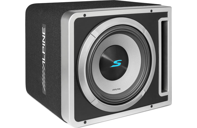 Caisson de basses à évents connectables Alpine S2-SB10V Halo Series 10" 