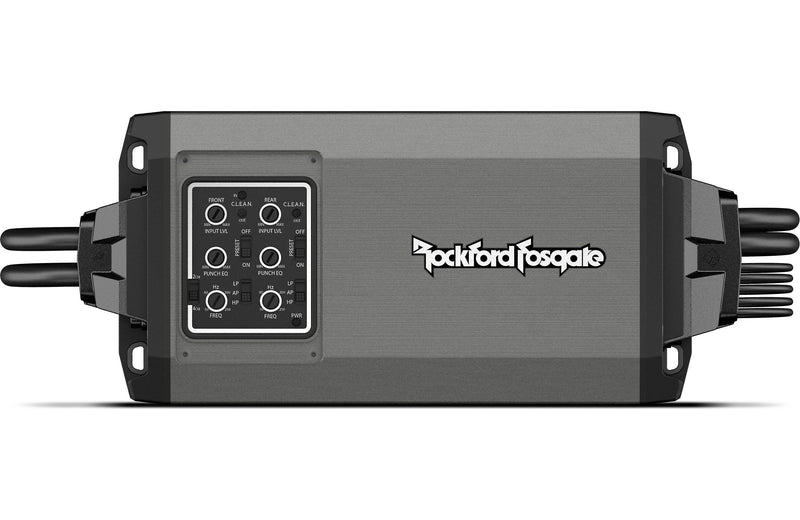 Rockford Fosgate M5-800X4 M5 Series marine 4-channel amplifier — 100 watts RMS x 4