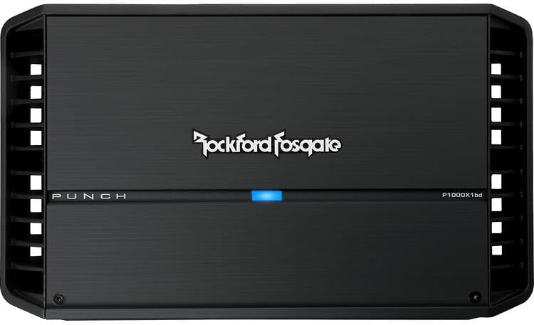 Rockford Fosgate Punch P1000X1bd Mono subwoofer amplifier — 1,000 watts RMS x 1 at 1 ohm