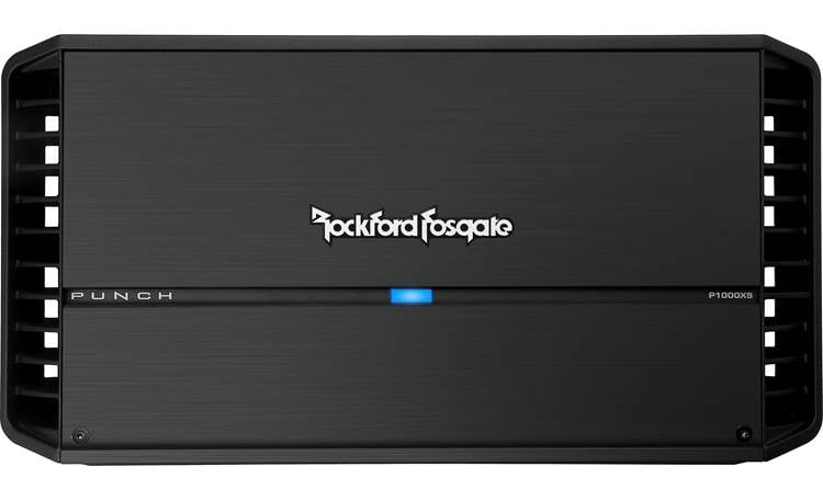 Rockford Fosgate Punch P1000X5 5-channel car amplifier — 75 watts RMS x 4 at 4 ohms + 500 watts RMS x 1 at 1 ohm