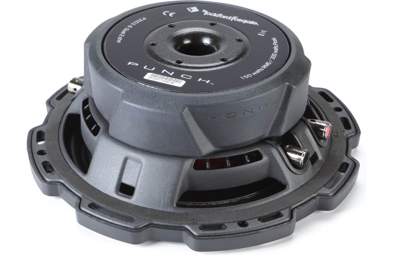 Rockford Fosgate P3SD4-8 Punch Stage 3 shallow 8" subwoofer with dual 4-ohm voice coils