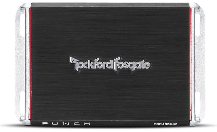Rockford Fosgate Punch PBR400X4D Compact 4-channel car amplifier — 50 watts RMS x 4