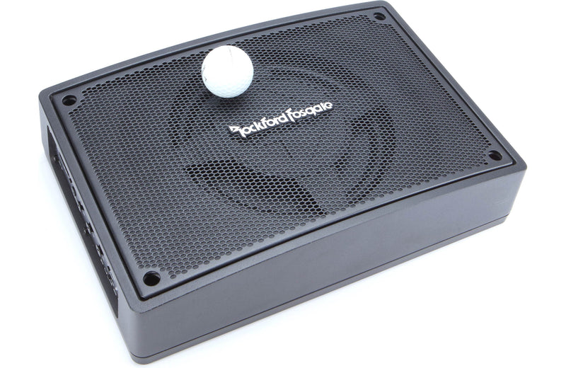 Rockford Fosgate PS-8 Punch compact powered subwoofer with 8" sub and 150-watt amp