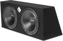 Rockford Fosgate R2-2X12 – Dual 12" Loaded Subwoofer Enclosure, 1000W Peak