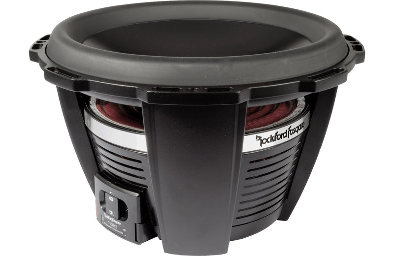 Rockford Fosgate Power T1D412 12" component subwoofer with selectable 2- or 8-ohm impedance