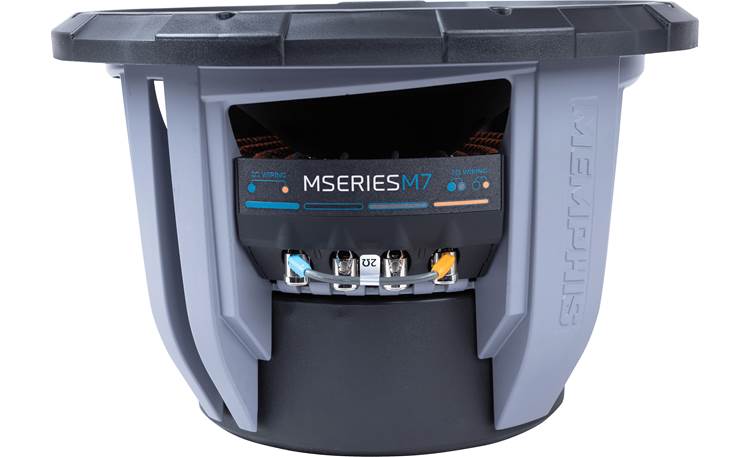 Memphis Audio M71212 M7 Series 12" component subwoofer with selectable 1- or 2-ohm impedance