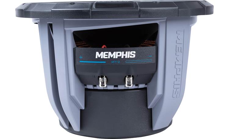 Memphis Audio M71212 M7 Series 12" component subwoofer with selectable 1- or 2-ohm impedance