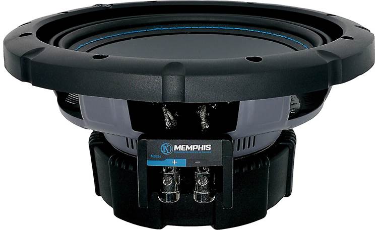 Memphis Audio MB824 8" component subwoofer with selectable 2- or 4-ohm impedance
