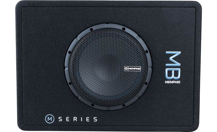 Memphis Audio MBE10SP M Series powered subwoofer with 10" sub and 500-watt amp