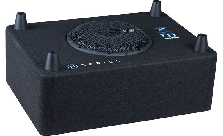 Memphis Audio MBE10SP M Series powered subwoofer with 10" sub and 500-watt amp