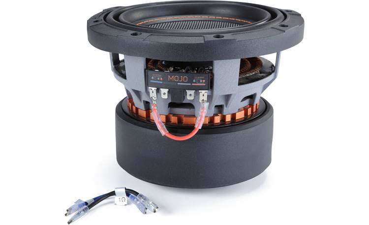 Memphis Audio MJM612 MOJO Mini Series 6-1/2" component subwoofer with selectable 1- or 2-ohm impedance