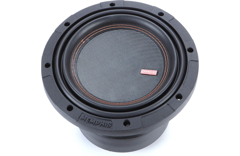 Memphis Audio MJM812 MOJO Mini Series 8" component subwoofer — switchable 1- or 2-ohm impedance